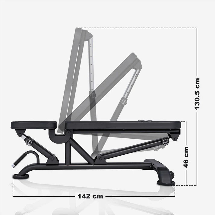 Træningsbænk Justerbar MX 10z 300 kg