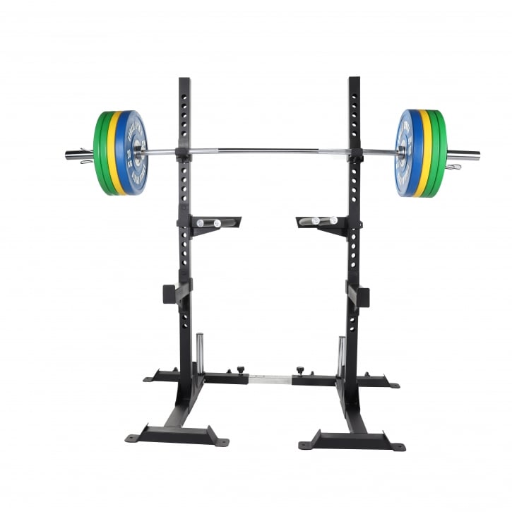 Stativ, stang og ti bumper plates