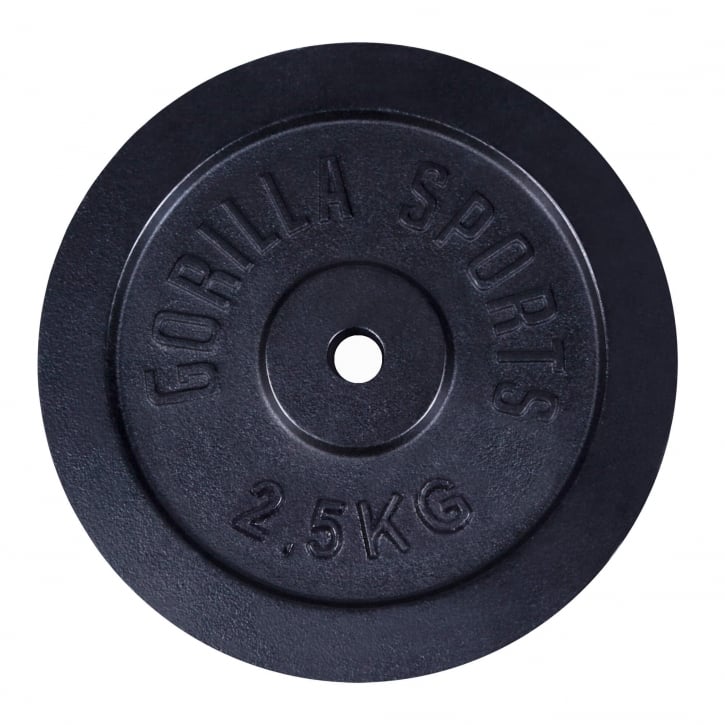 Vægtskiver IRON Black 0,5–30 kg