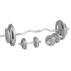 Produktbild på Curlstang Håndvægte TRIGRIP Støbejern 70 kg från Gorilla Sports