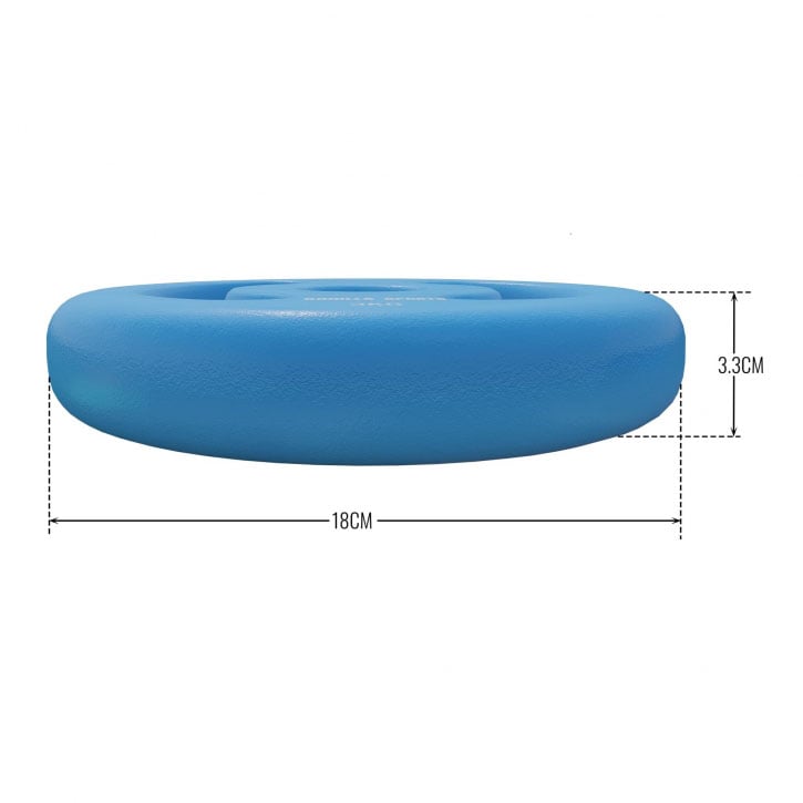 Vægtskiver Neopren 31 mm 1-5 kg