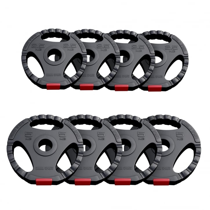 Vægtskiver PRO 51 mm Trigrip 4X2,5-4X5 kg